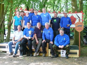 Members of Kings Forest Bowmen Archery Club